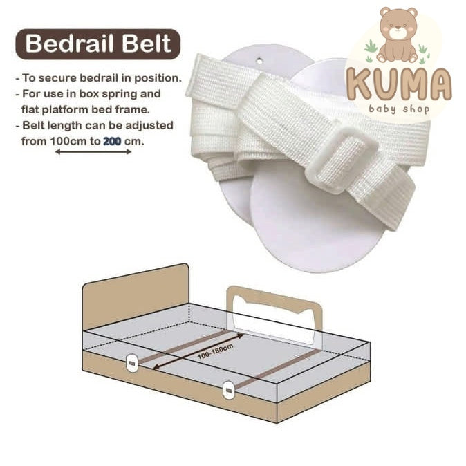 Kuru Bedrail Belt Anchor Y Strap