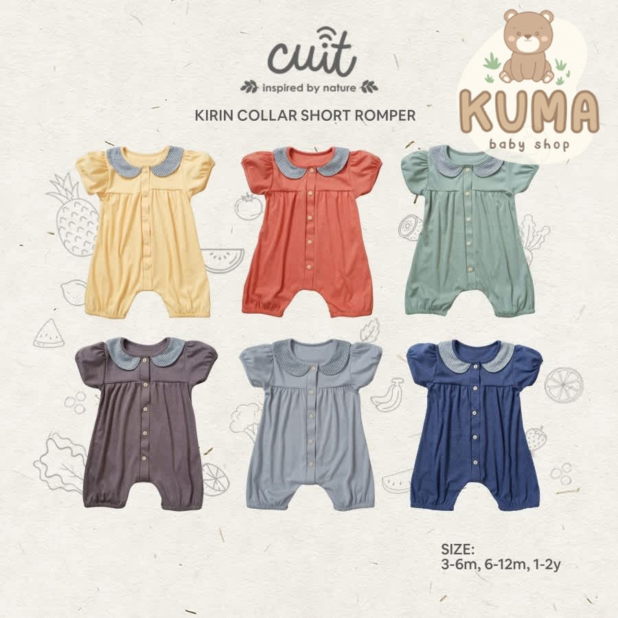 CUIT Baby 3 Bulan - 2 Tahun Kirin Collar Romper Jumper Bayi Perempuan