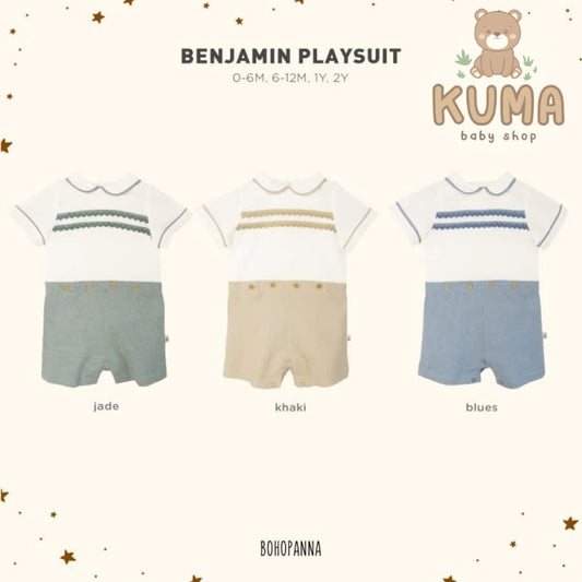 bohopanna boho panna benjamin playsuit jumpsuit anak laki