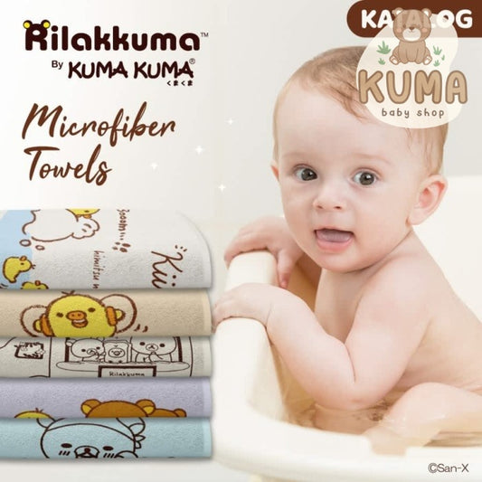 Kuma Kuma Microfiber Towel Handuk RIlakkuma 140x70cm