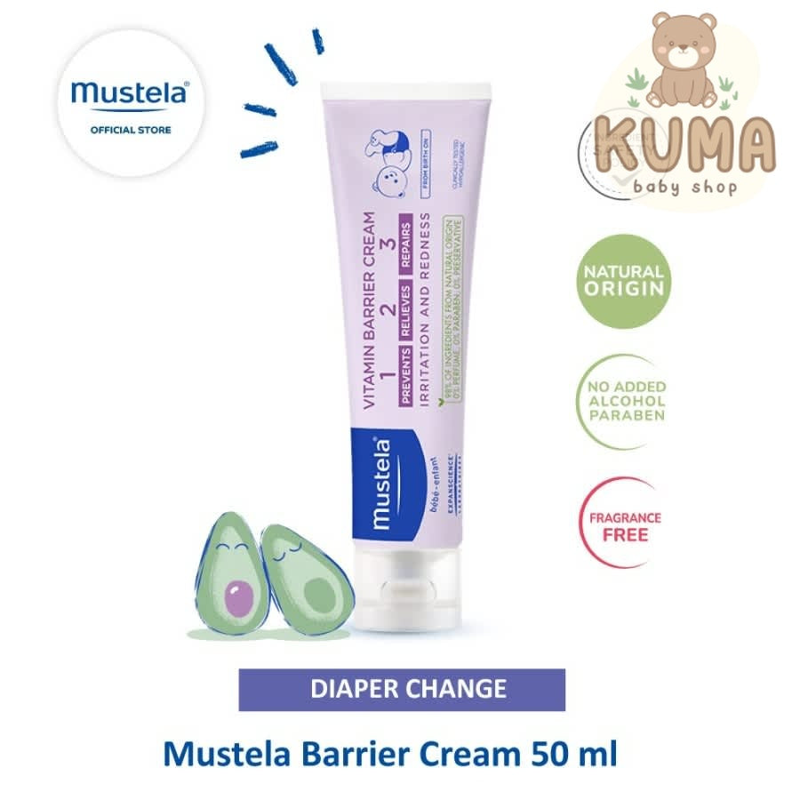 Mustela Barrier Cream 50Ml
