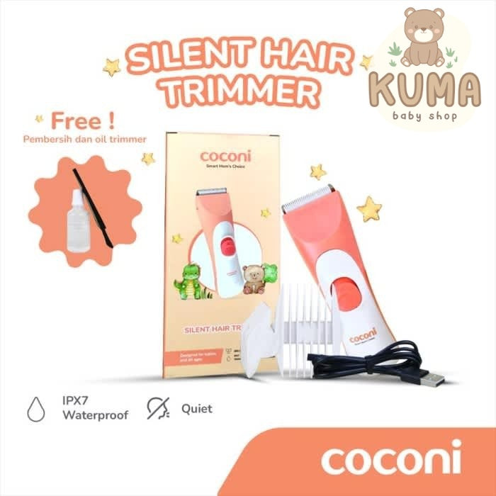 COCONI Portable Hair Clipper | Alat Cukur Rambut Wireless Hair Trimmer