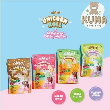 OMO! UNICORN ROLL - Snack Sehat Bayi 12 Bulan++