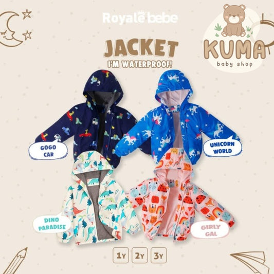 Royale Bebe - Jaket Anak (Kids Jacket) Parasut Waterproof