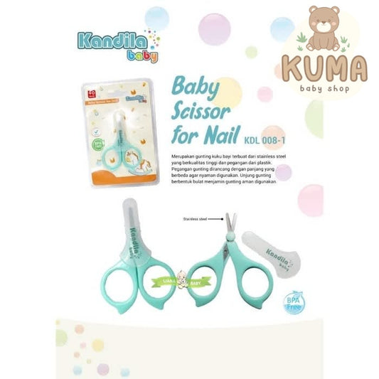 Kandila Baby Scissor Nail Gunting Kuku