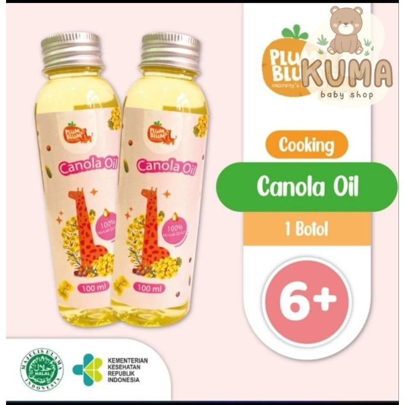Plum & Blum plumandblum Canola Oil Minyak Mpasi