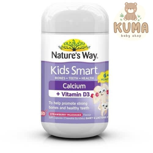 Natures Way Kids Smarts Busts Calcium Vit D