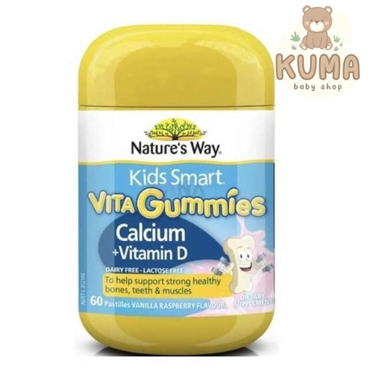 Nature'S Way Kids Vita Gummies Calcium Vit D 60