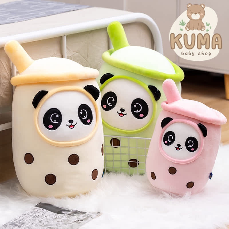 Boneka Boba Panda Straw 23Cm