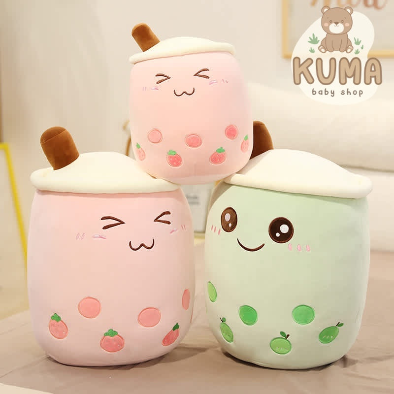 Boneka Gelas Boba Smile 50Cm