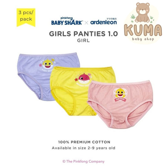 Ardenleon Pinkfong Girls Panties