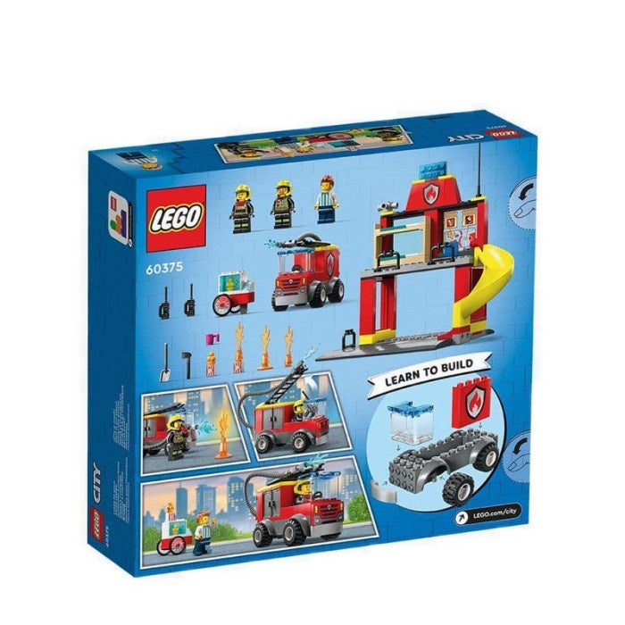 Lego City 60375 Fire Station Fire Truck