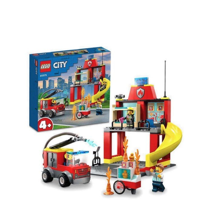 Lego City 60375 Fire Station Fire Truck