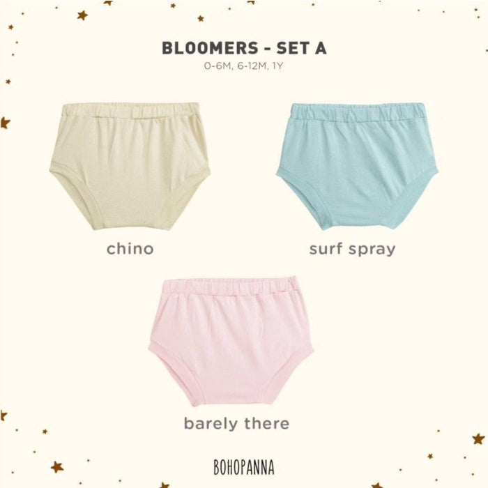 BOHOPANNA - BLOOMERS SET OF THREE - Celana dalam anak perempuan