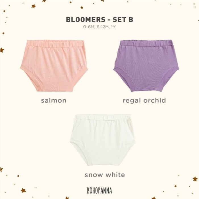 BOHOPANNA - BLOOMERS SET OF THREE - Celana dalam anak perempuan