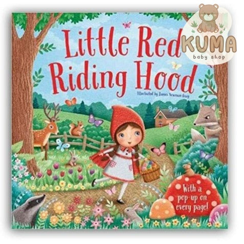 3D POP SCENES: LITTLE RED RIDING HOOD Buku Cerita Anak