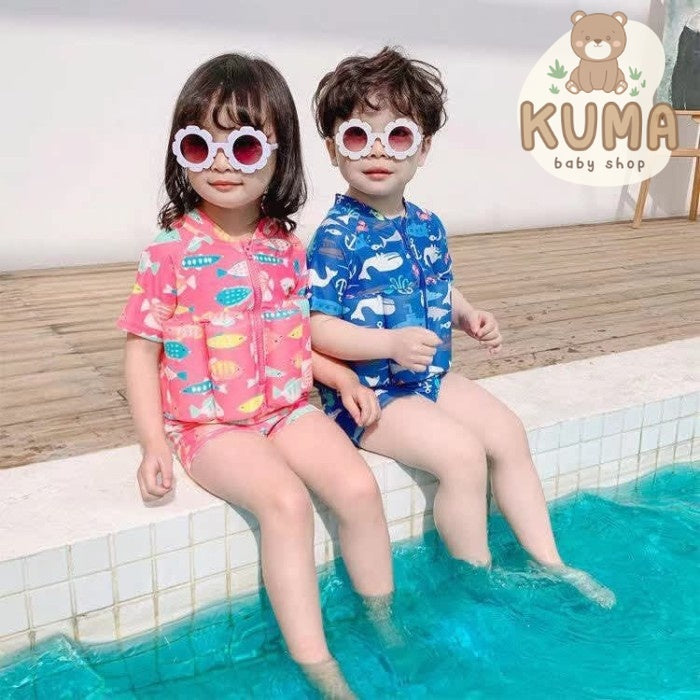 BR01 Import baju renang apung anak perempuan laki" / floating swimsuit