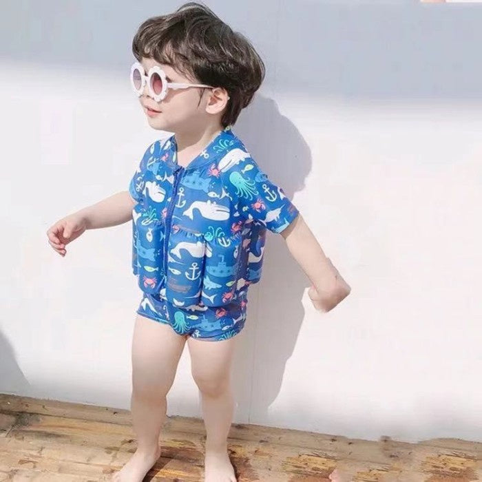 BR01 Import baju renang apung anak perempuan laki" / floating swimsuit
