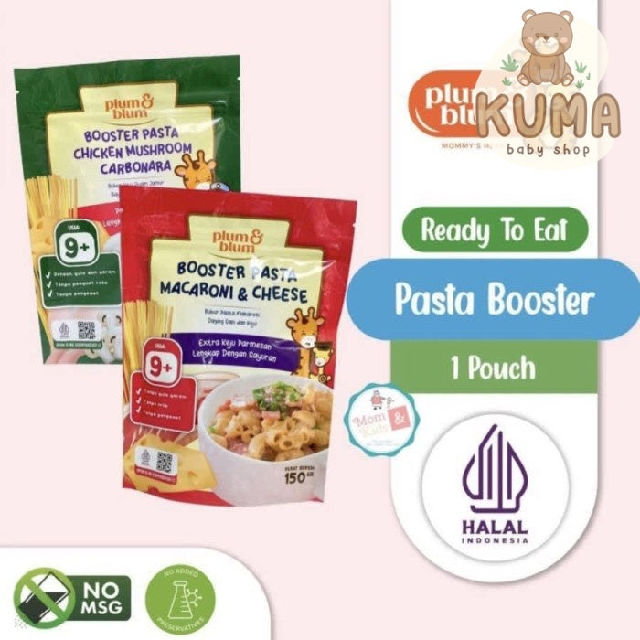 Plum & Blum Booster Pasta 150gr | BB Booster MPASI Bayi