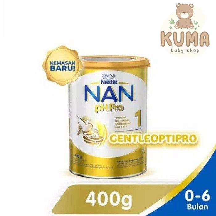 NAN ph PRO 1 SUSU FORMULA USIA 0-6 BULAN 400 GRAM KALENG