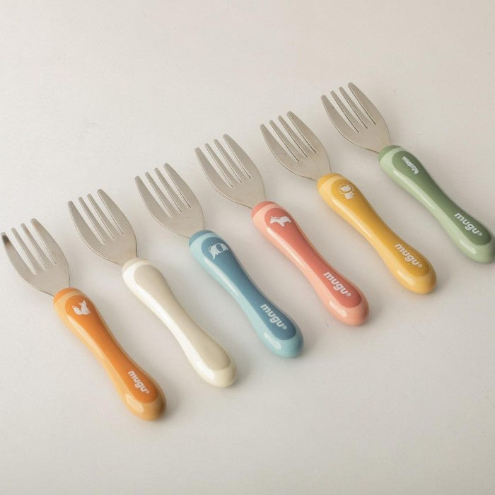 Mugu Toddler Spoon & Fork - Sendok & Garpu Makan Bayi