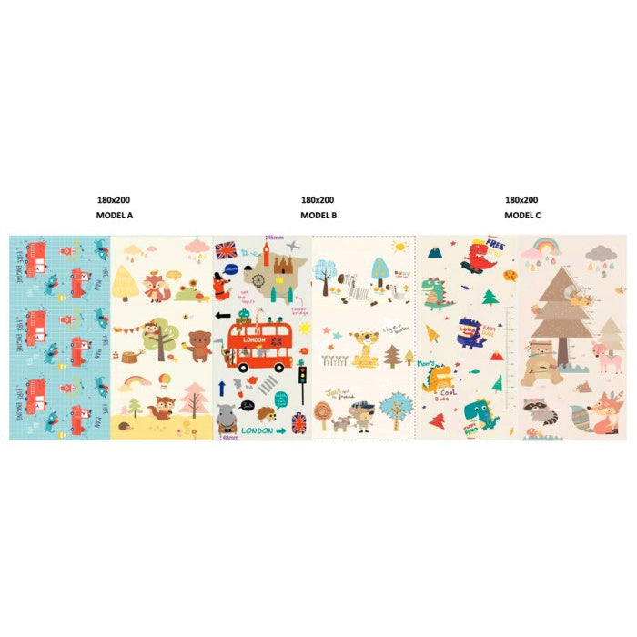 KURU PM2 XPE Playmat Bayi | Karpet Matras Bermain Anak Lipat 180 x 200