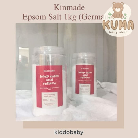 Kinmade Epsom Salt 1kg (Germany) | Garam Epsom Sumbatan Asi