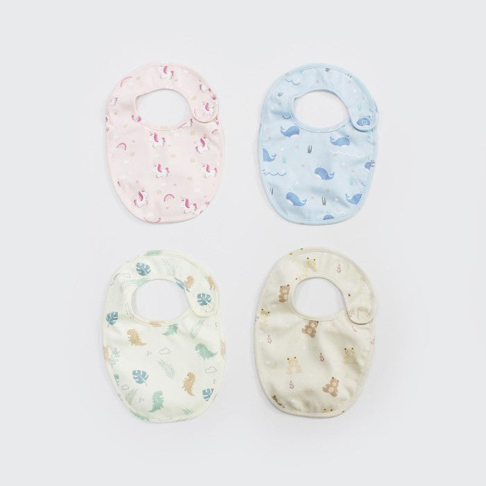 Bibs Bayi / Slaber Bayi / I am Cotton Bibs Animal Print