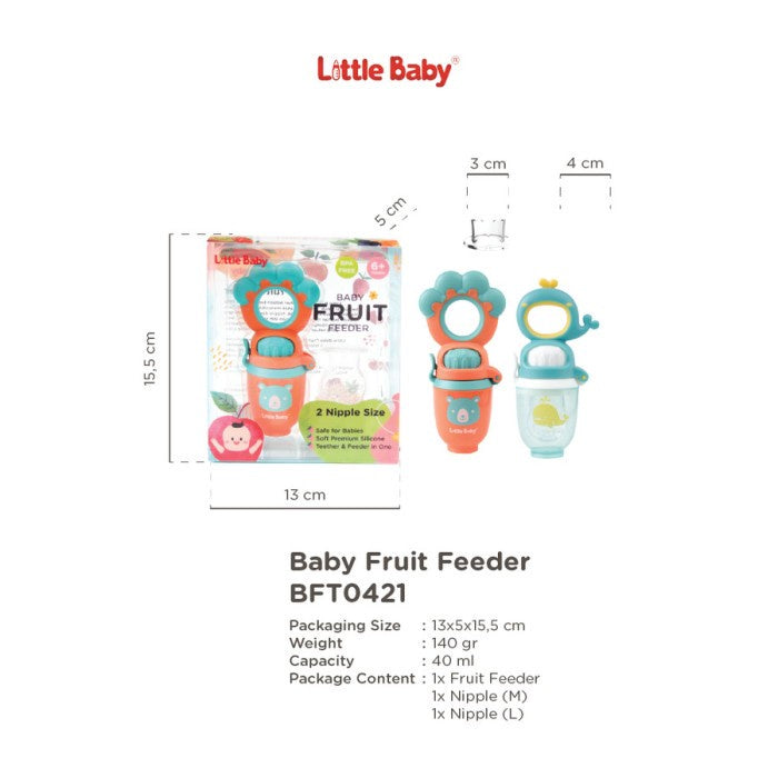 Baby Fruit Feeder BFT0421 Little Baby