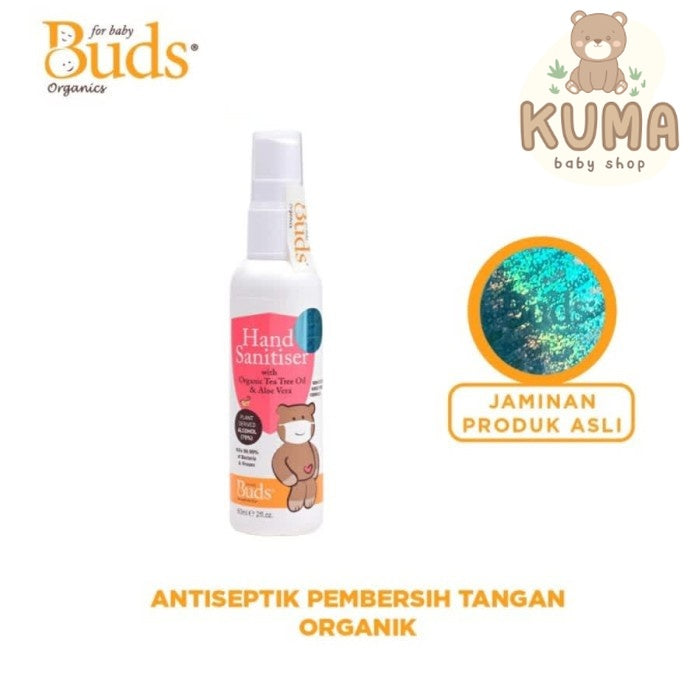Buds Organics Hand Sanitiser - Hand Sanitizer Bayi & Anak - 60ml