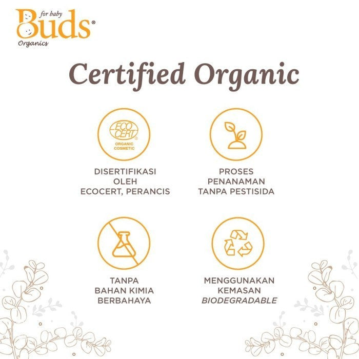 Buds Organics Hand Sanitiser - Hand Sanitizer Bayi & Anak - 60ml