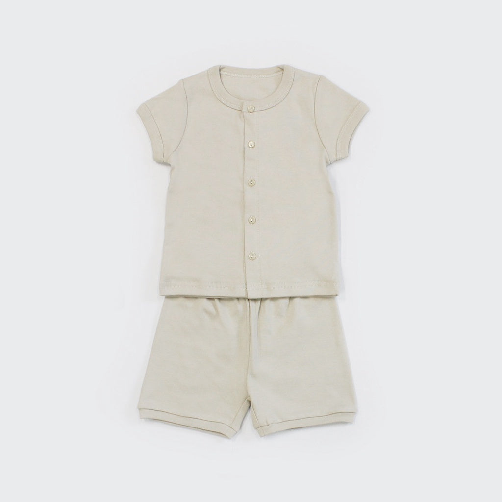 Setelan Pendek Baju Bayi / I Am Cotton Short Basic Set Pastel Series