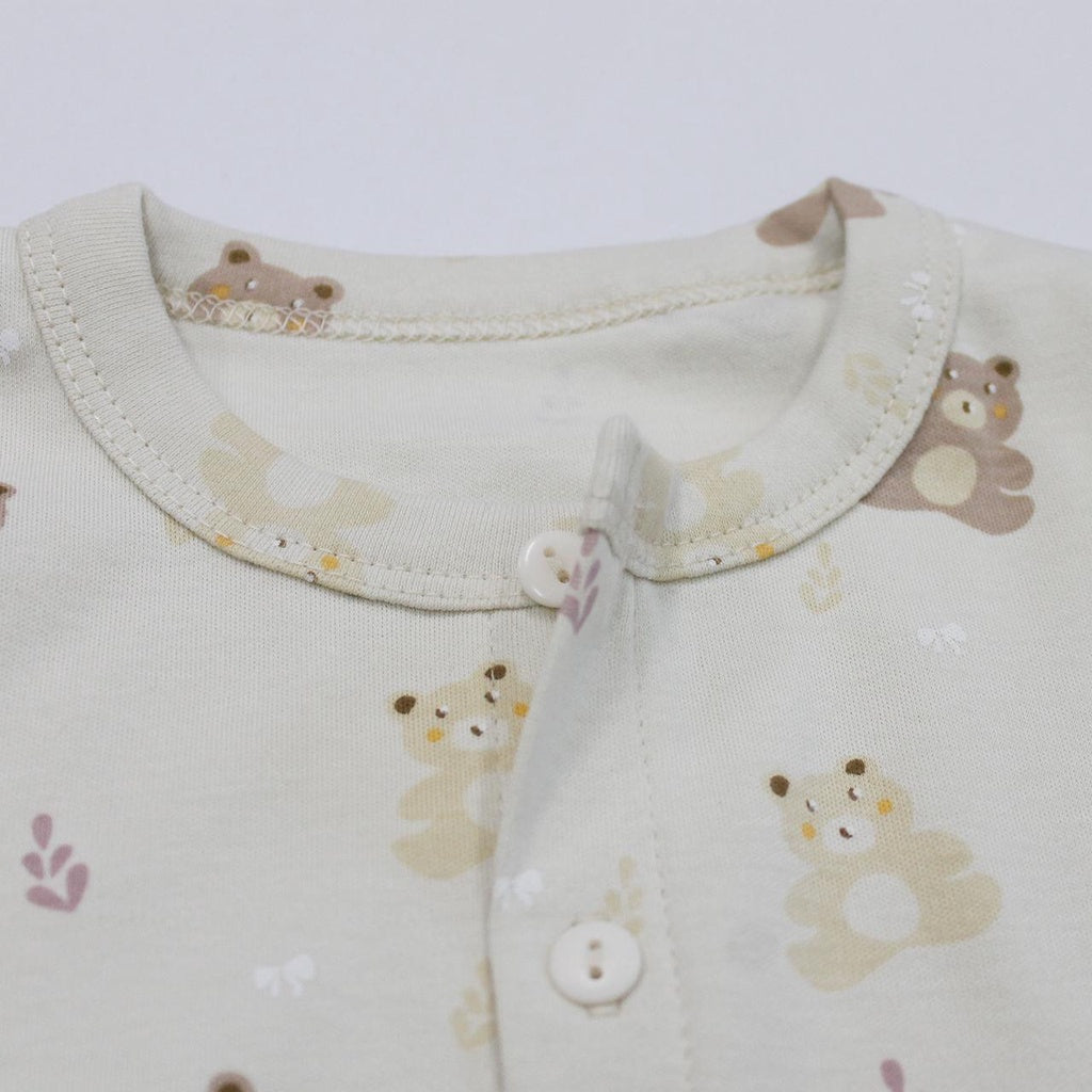 Setelan Pendek Baju Bayi / I Am Cotton Short Basic Set Animal Series