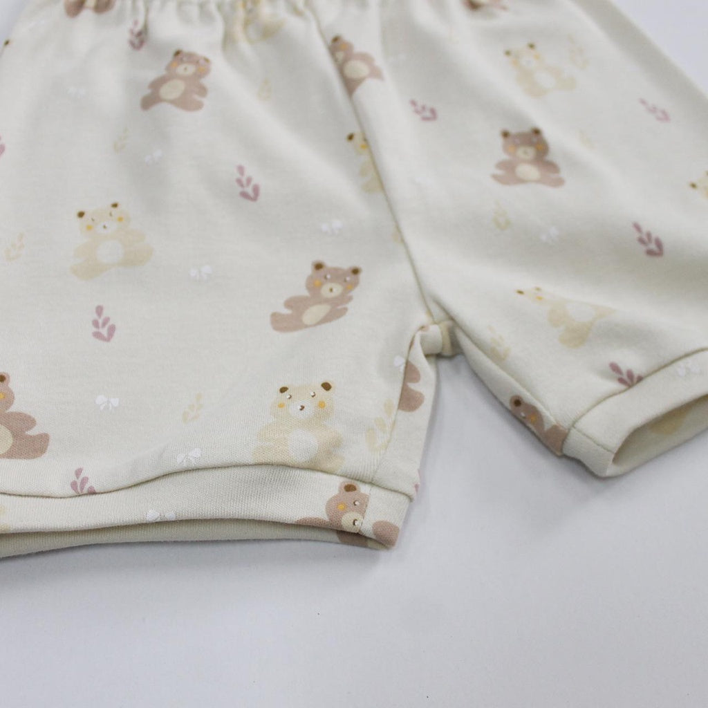 Setelan Pendek Baju Bayi / I Am Cotton Short Basic Set Animal Series