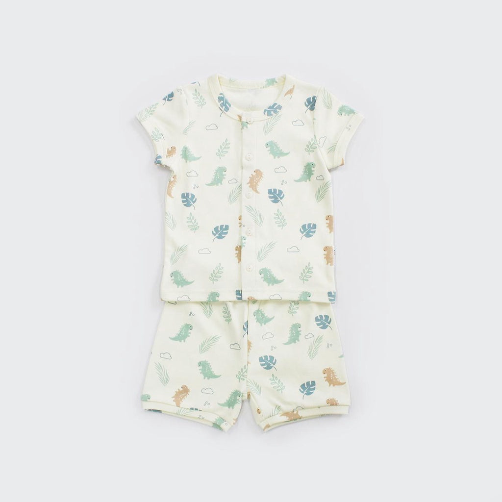 Setelan Pendek Baju Bayi / I Am Cotton Short Basic Set Animal Series