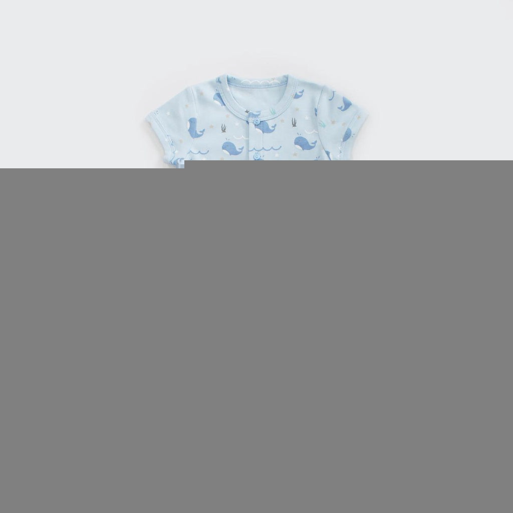 Setelan Pendek Baju Bayi / I Am Cotton Short Basic Set Animal Series