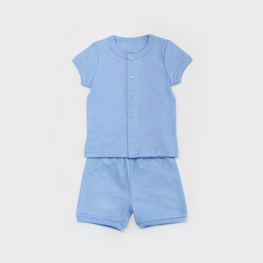 Setelan Pendek Baju Bayi / I Am Cotton Short Basic Set Pastel Series