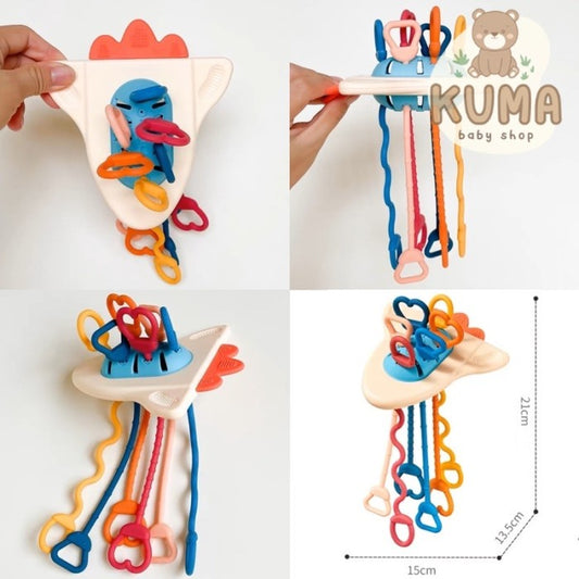 Baby teether gigitan bayi car seat toys mainan motorik anak baby