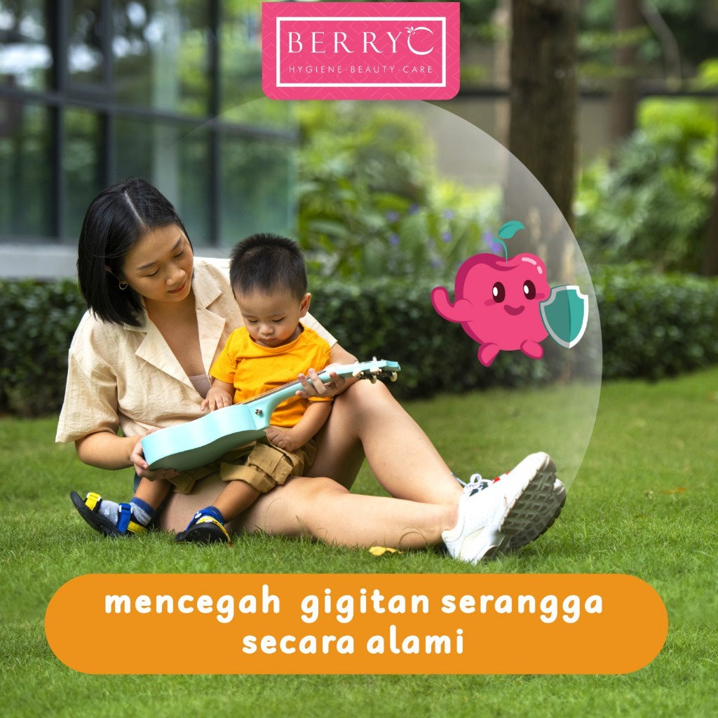 BerryC Moisturizing Insect Repellent Lotion 110gr Anti Nyamuk - Aman untuk Bayi Anak