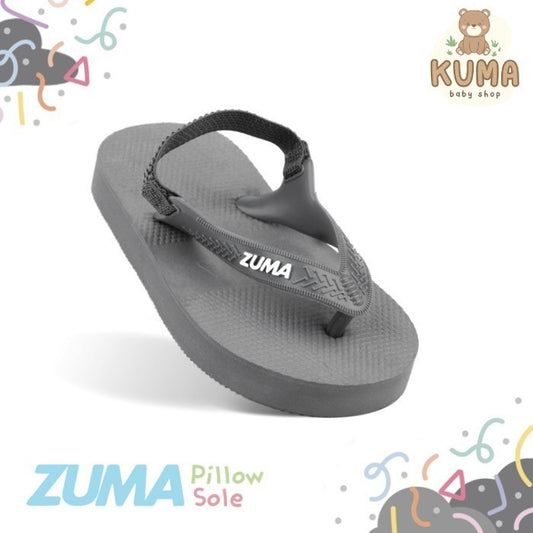 Zuma Baby Classic 6 Grey, Sandal Jepit Bayi Karet