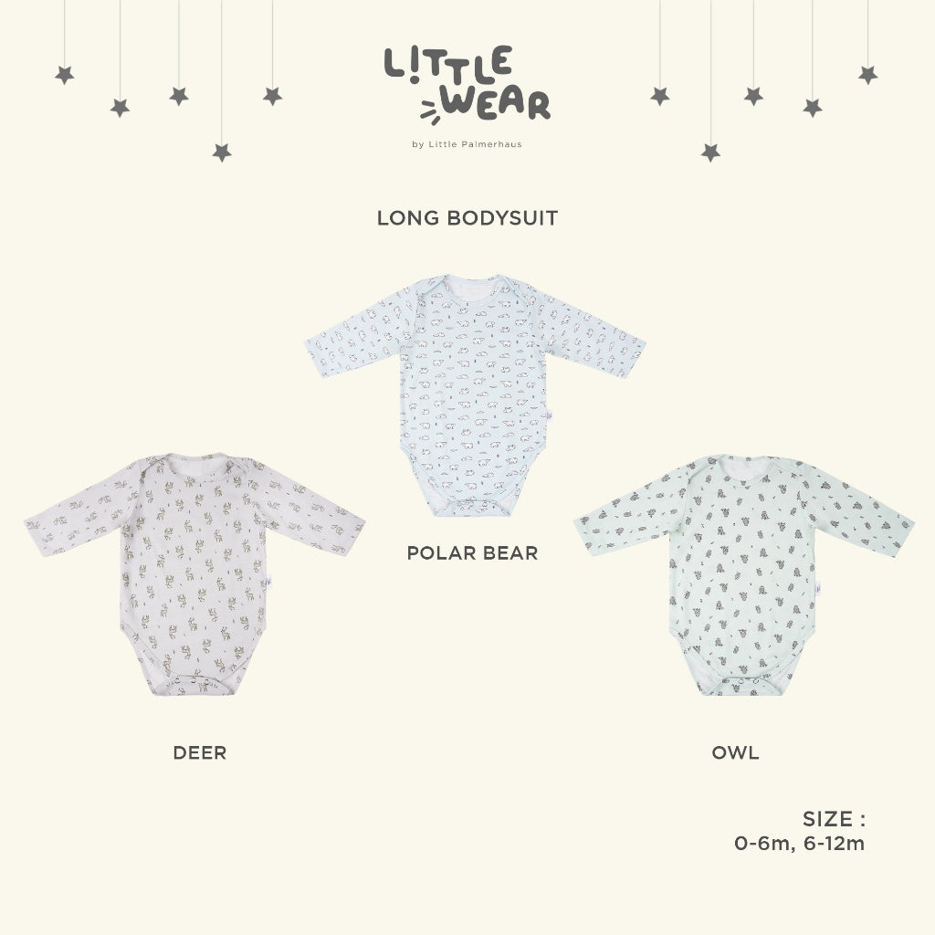 Little Palmerhaus - Little Wear Long Bodysuit 20.0 (Jumper Bayi)