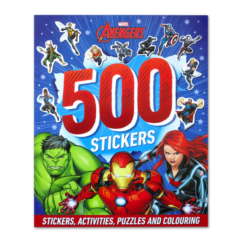 [Autumn] Disney Princess / Marvel Avengers 500 Stickers Activity Book (Stickers, Activities, Puzzles and Colouring)