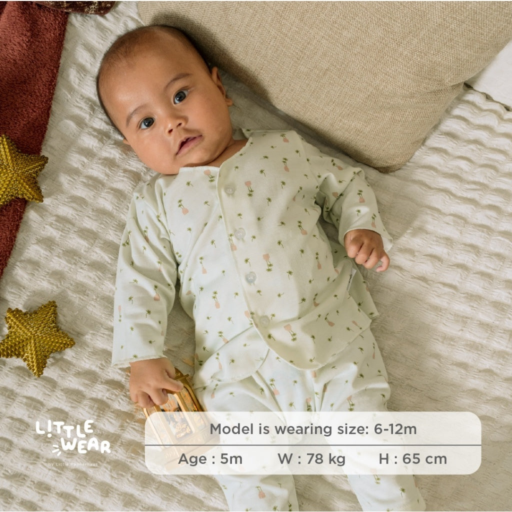 Little Palmerhaus - Little Wear Long Set 21.0 (Setelan Baju Bayi Lengan Panjang)