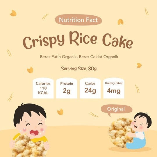 Grouu - Cemilan Anak - Crispy Rice Cake