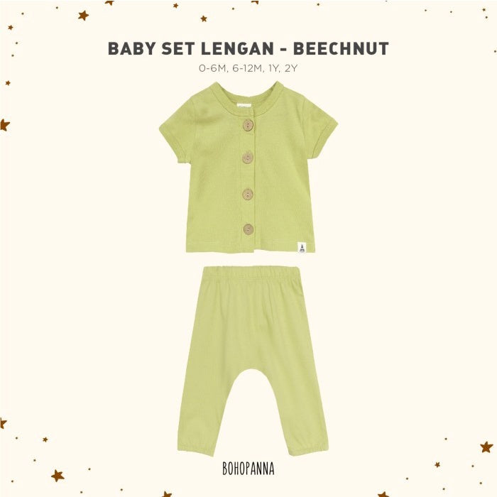 BOHOPANNA - BABY SET LENGAN - SETELAN BAYI 2 2307