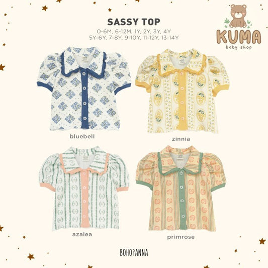 BOHOPANNA - SASSY TOP - ATASAN ANAK PEREMPUAN 4