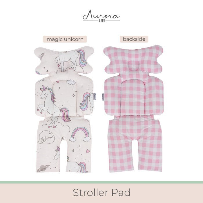 Aurora Baby - Alas Stroler dengan Sandaran Bantal Peyang (Peang)