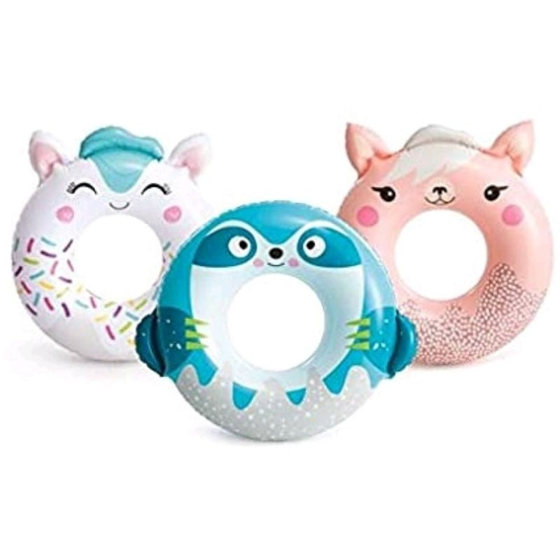 Intex 59266 Ban Renang Bulat Cute Animal Tubes 8th+