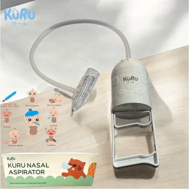 Kuru Baby Nasal Aspirator Hand Pump | Alat Penyedot Ingus Bayi Manual
