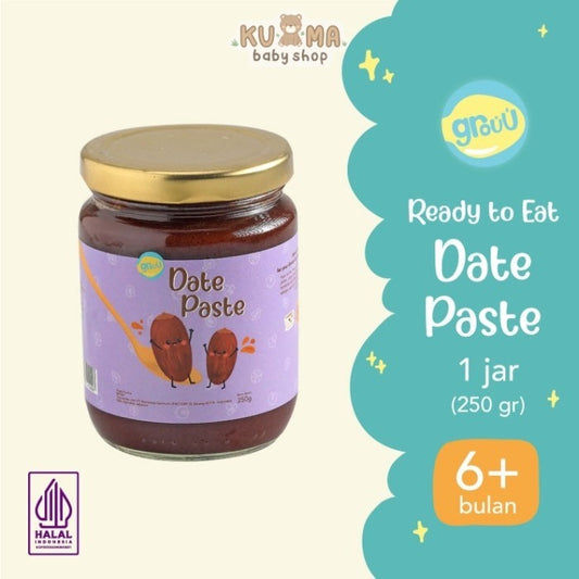 Grouu - Pasta Selai Kurma - MPASI Bayi & Anak